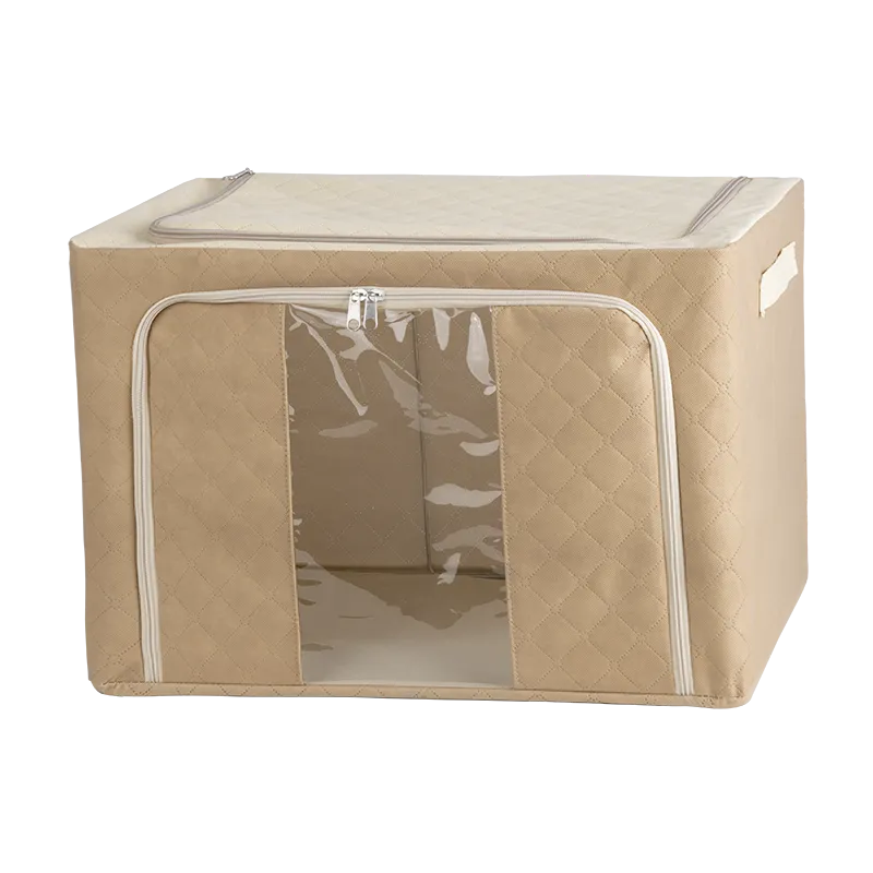 Almacenamiento de tela con tapa