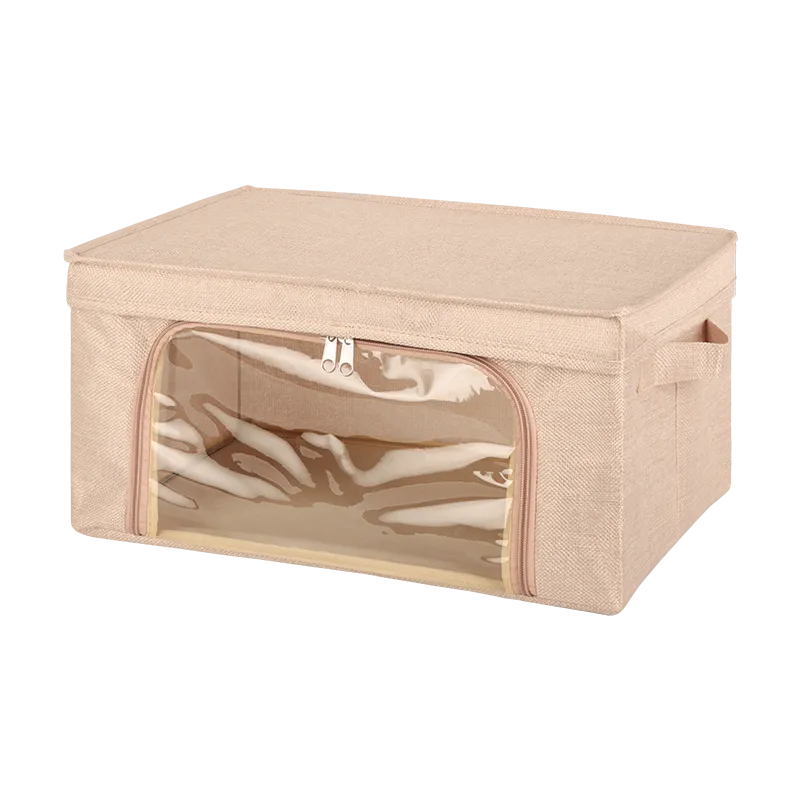 Caja de almacenamiento de tela plegable